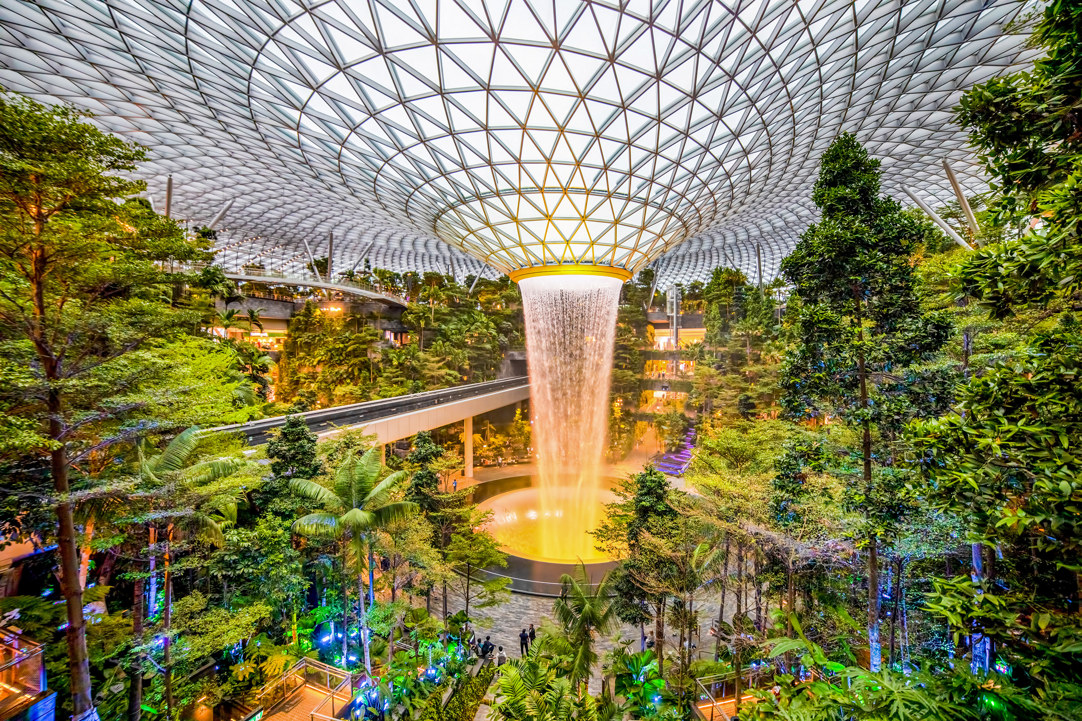 Jewel Changi Rain Vortex | Visit HSBC Rain Vortex Singapore